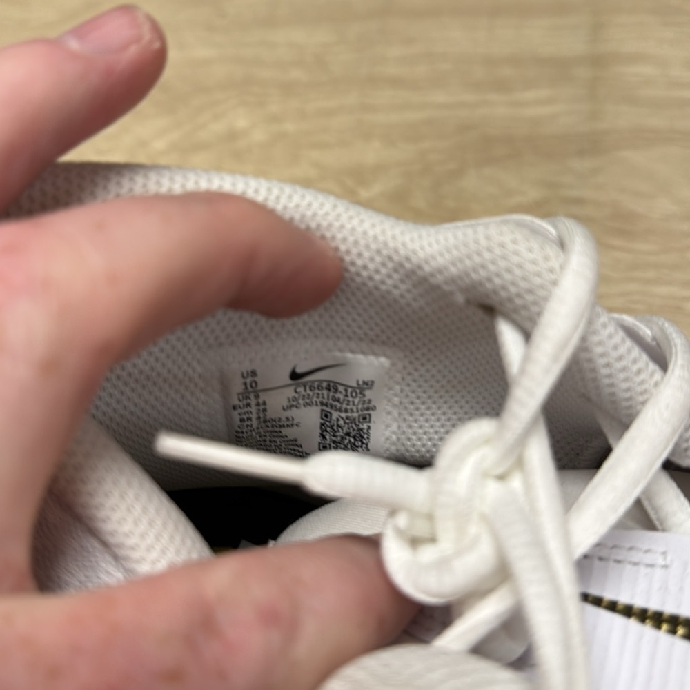 Nike Alpha Menace Pro 3 “White Gold” - M10 - Picture 8 of 8